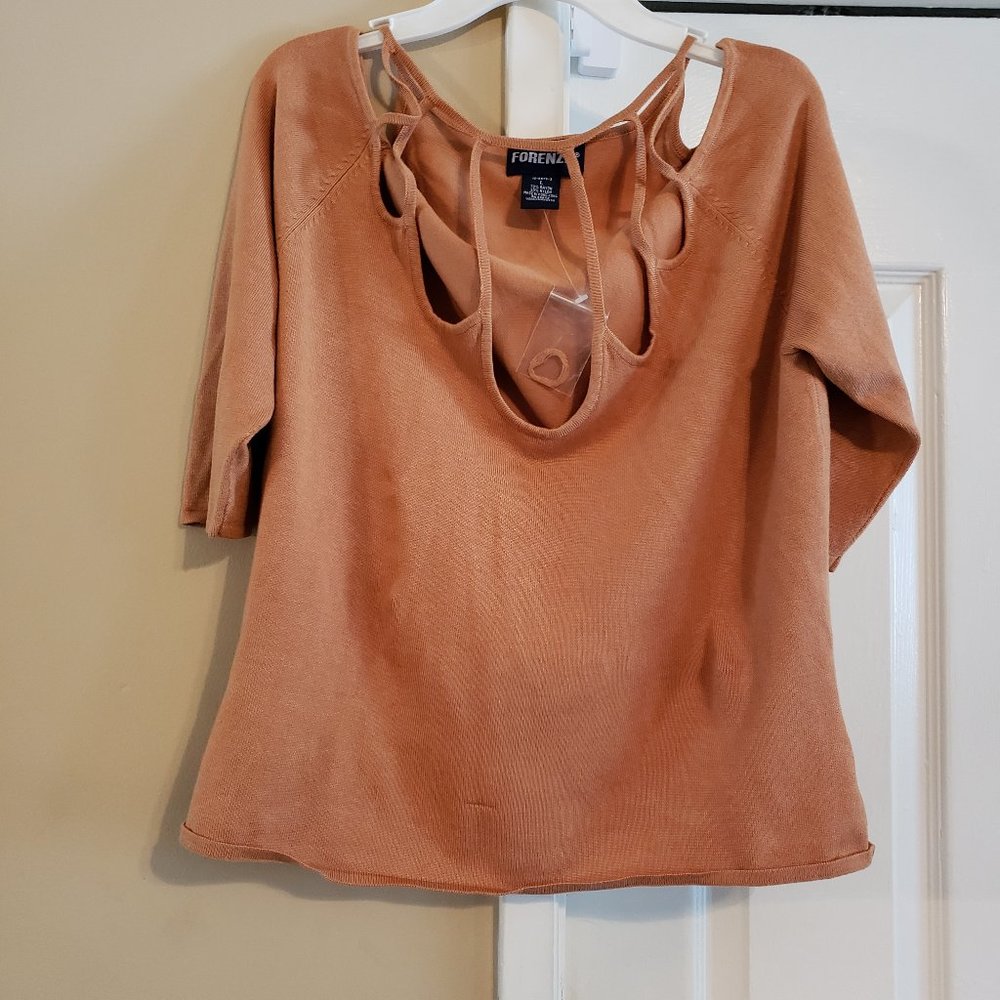 Forenza Cut-Out Top